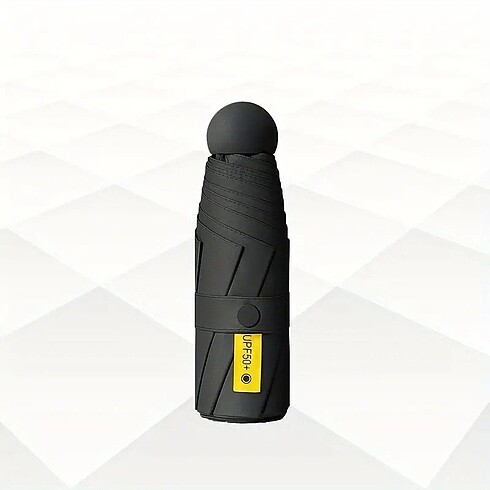 Cep boy mini şemsiye koruma kılıf hediyeli - Görsel 6