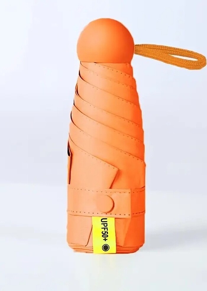 Cep boy mini şemsiye koruma kılıf hediyeli - Görsel 2