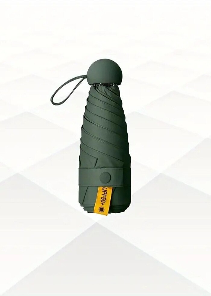 Cep boy mini şemsiye koruma kılıf hediyeli - Görsel 5