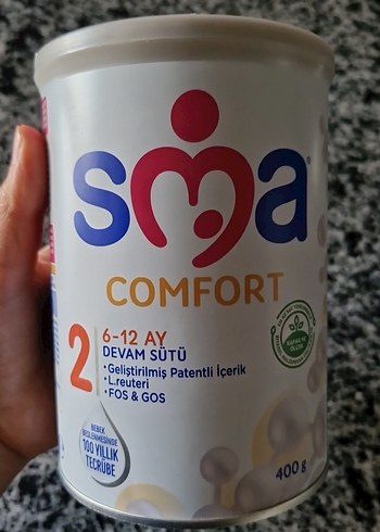 SMA Comfort 6-12 Ay Devam Sütü 400 g