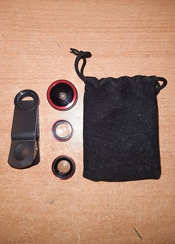 Piranha 3lü telefon kamera lensi
