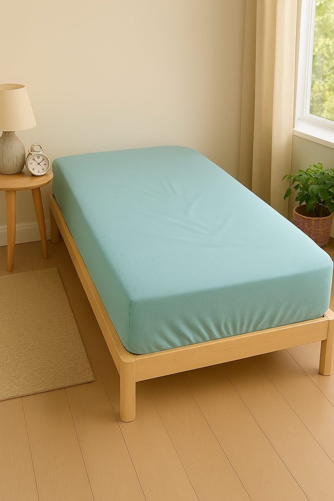 Çizgili Pastel Renkli Nevresim ve Çarşaf - Görsel 4