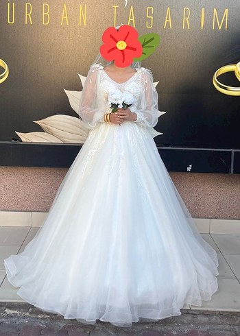 Gelinlik nikah elbisesini