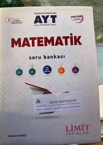 AYT Matematik Soru Bankası - Limit Yayınları