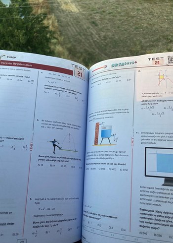 AYT Matematik Soru Bankası - Limit Yayınları