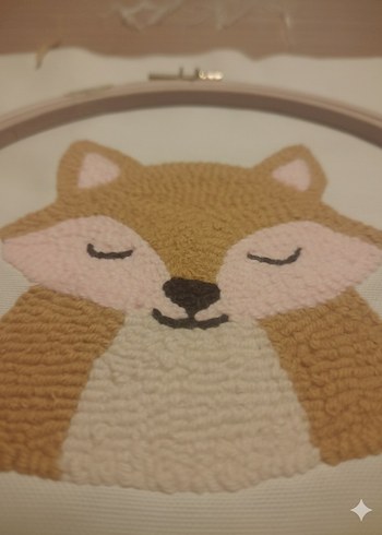 punch nakışlı el işleme pano - Görsel 3