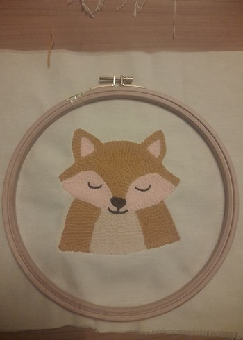 punch nakışlı el işleme pano - Görsel 4