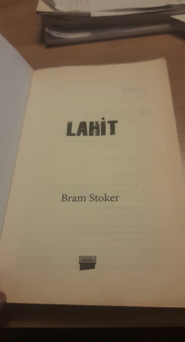 Bram Stoker - Lahit Romanı - Görsel 2