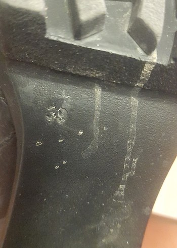 Kadın Siyah Deri Gotik Tokalı Topuklu Bot - Görsel 5