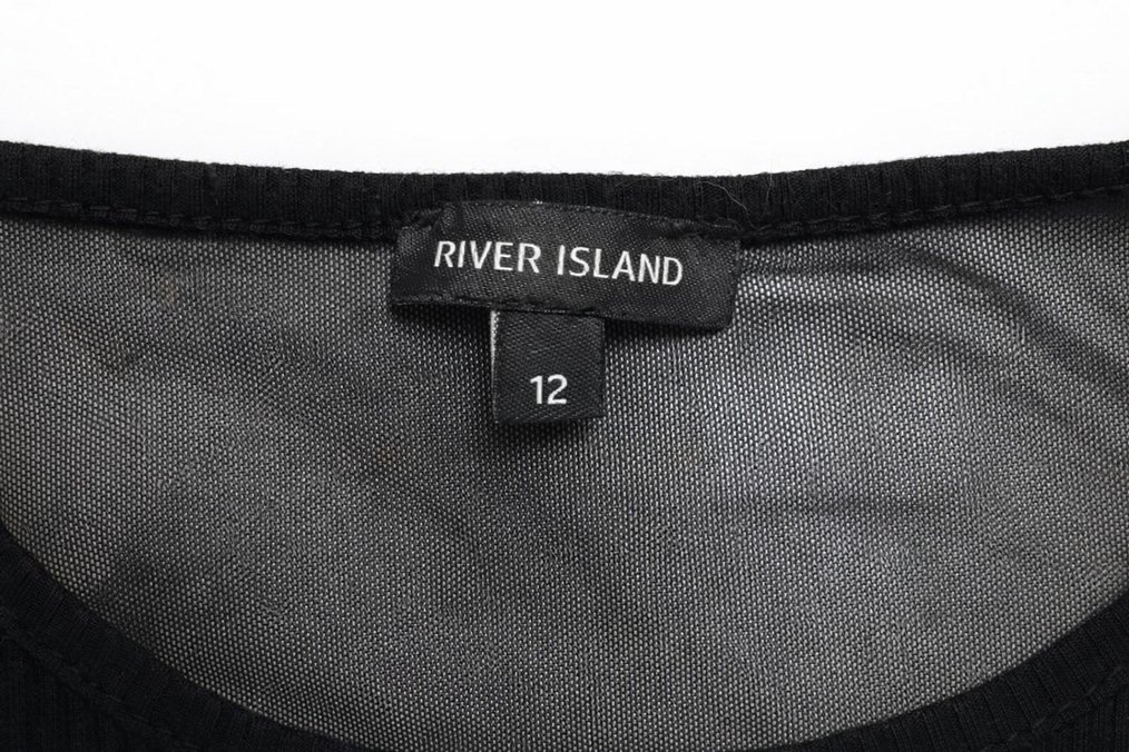 Siyah kolsuz arkası Tül badi - Görsel 4