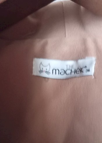 Bej Uzun Süet Kadın Kaban - Görsel 2