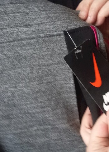 Gri Fermuarlı Eşofman Altı Small beden - Görsel 2