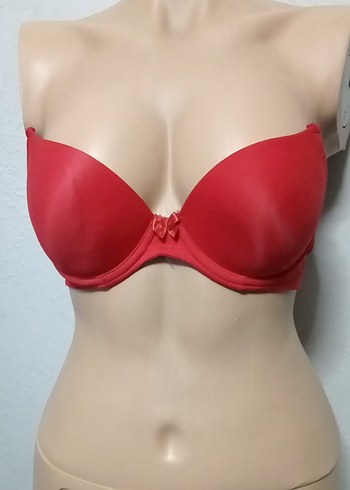 Kırmızı Bohem Minimalist Sütyen 75B