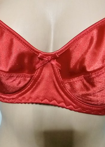 Parlak Kırmızı Konvansiyonel Sütyen 80 B - Görsel 5
