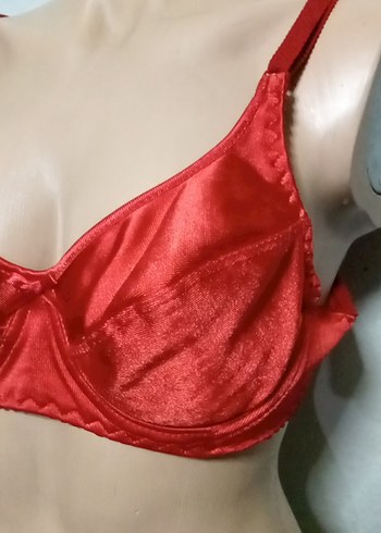 Parlak Kırmızı Konvansiyonel Sütyen 80 B - Görsel 3