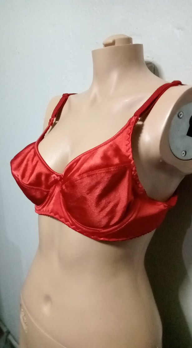 Parlak Kırmızı Konvansiyonel Sütyen 80 B - Görsel 4