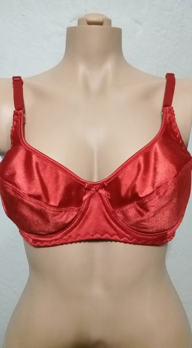 Parlak Kırmızı Konvansiyonel Sütyen 80 B - Görsel 2