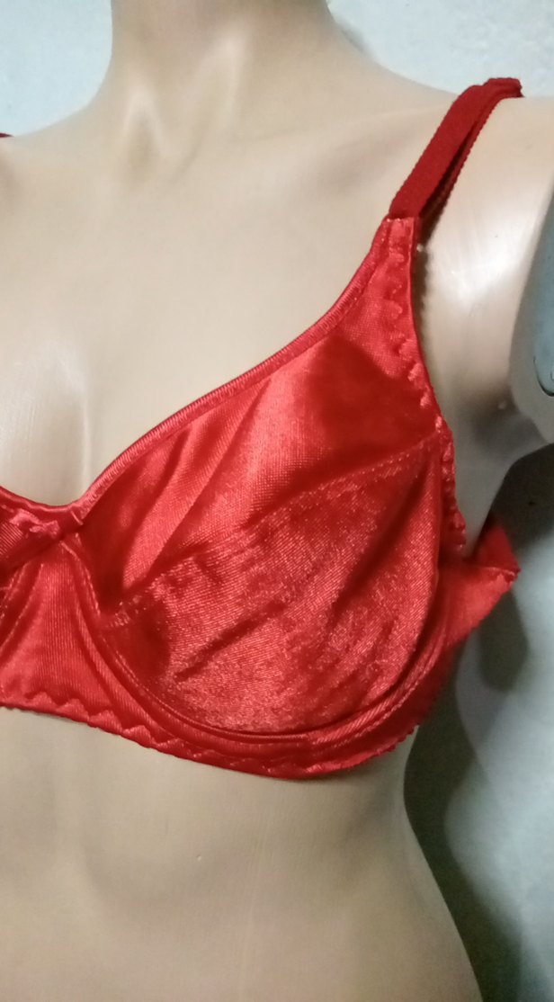 Parlak Kırmızı Konvansiyonel Sütyen 80 B - Görsel 3