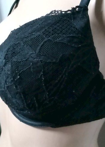 Siyah Gotik Midi Sütyen 80 B - Görsel 5