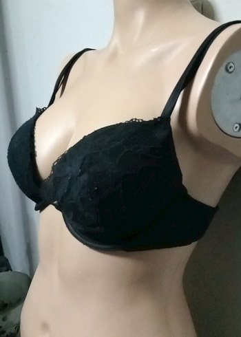 Siyah Gotik Midi Sütyen 80 B - Görsel 4