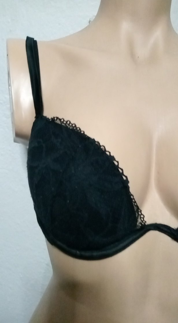 Siyah Gotik Midi Sütyen 80 B - Görsel 3