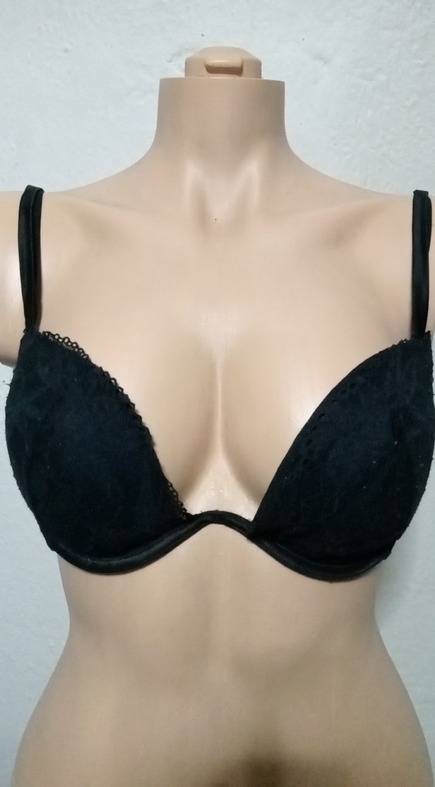 Siyah Gotik Midi Sütyen 80 B - Görsel 2