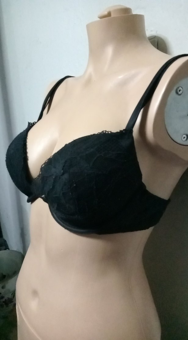 Siyah Gotik Midi Sütyen 80 B - Görsel 4