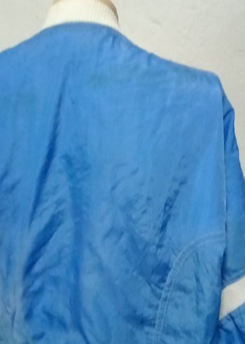 VİNTAGE BOMBER CEKET L XL BEDEN - Görsel 11