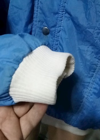 VİNTAGE BOMBER CEKET L XL BEDEN - Görsel 9