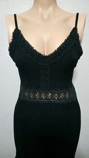 Vintage Love İP ASKILI ELBİSE M BEDEN
