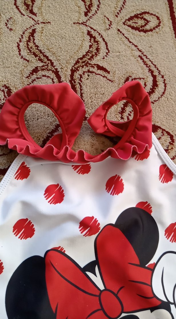 Çocuklar için renkli baskılı mayo ve şort 6 7 yaş - Görsel 4