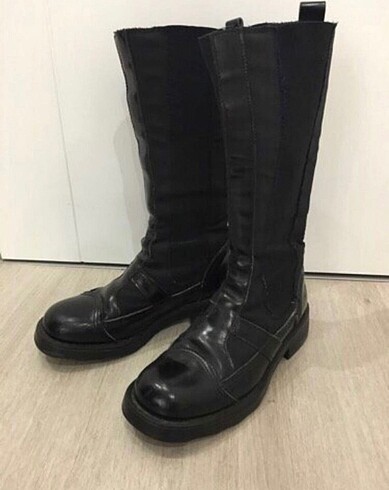 Oxs İtalyan Goth Deri Çizme