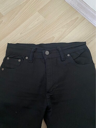 Diğer Siyah kot pantalon
