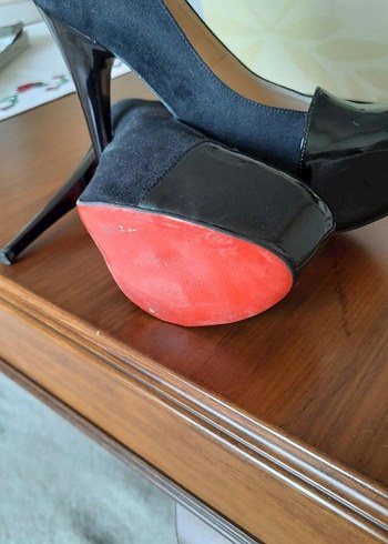 Kadın Siyah Platformlu Stiletto - Görsel 3