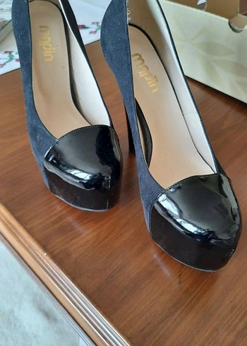 Kadın Siyah Platformlu Stiletto - Görsel 2