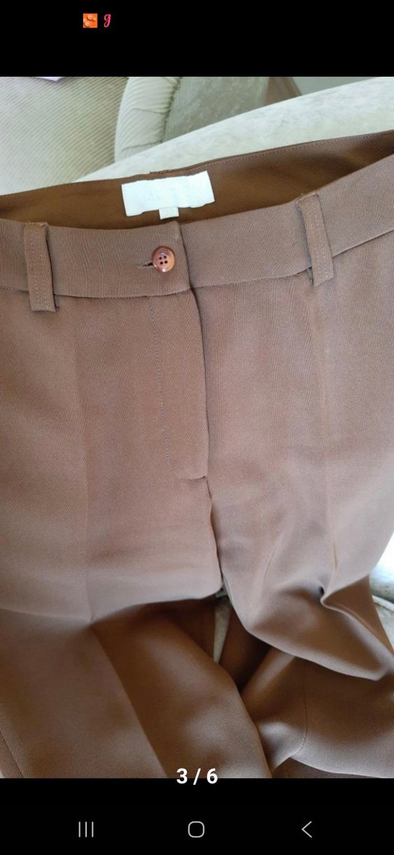 kahve bayan pantolon - Görsel 2