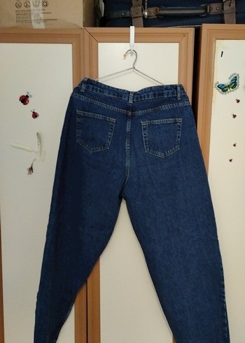 Mavi Rahat Kesim Kadın Denim Pantolon - Görsel 2