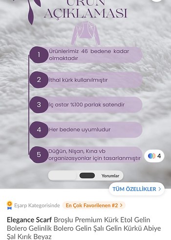 Gelinlik pelerini - Görsel 7