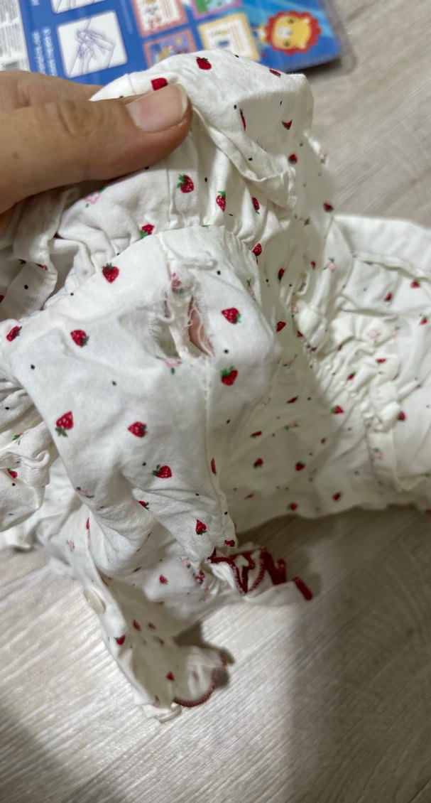 Nakışlı Beyaz Kız Çocuk Bohem Elbise - Görsel 4