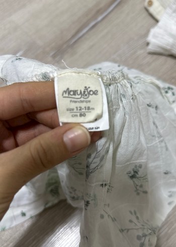 Kız Çocuk Fırfırlı Bohem Pamuk Elbise - Görsel 4