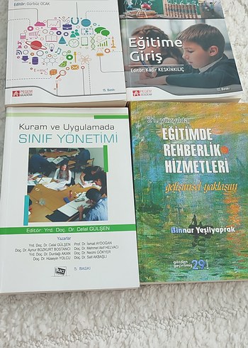 Eğitim ve Sınıf Yönetimi Kitapları Seti