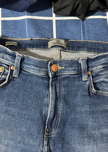 33 Beden Kadın Mavi Denim Regular Fit Jean