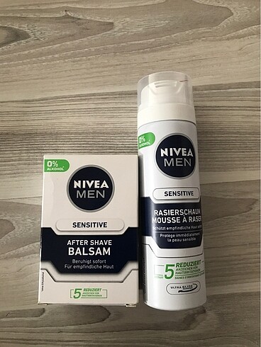 Nivea men traş köpüğü ve losyon