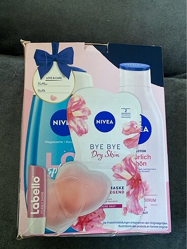 Beden Nivea kuru cilt bakım seti