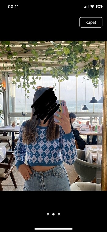 Trendyol & Milla Uzun kollu crop