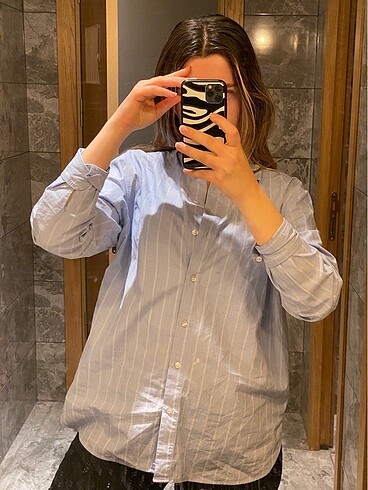 H&M Hm çizgili gömlek