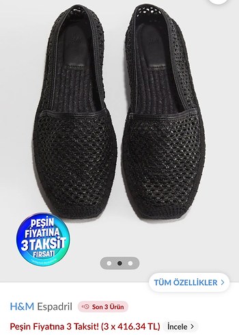 Siyah Velcro Espadril Ayakkabı - Görsel 7