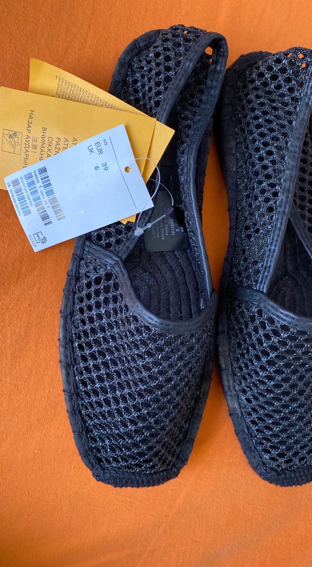 Siyah Velcro Espadril Ayakkabı - Görsel 2