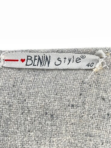 40 Beden gri Renk Vintage Love Ceket %70 İndirimli.