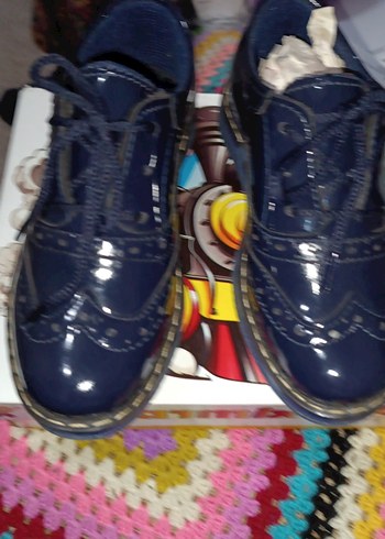 Mavi Rugan Bağcıklı Erkek Çocuk Ayakkabısı - Görsel 2